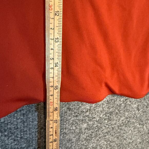 Girlfiend Collective Sports Bra Womens Medium Orange Paloma Racerback Athleisure - Picture 5 of 6